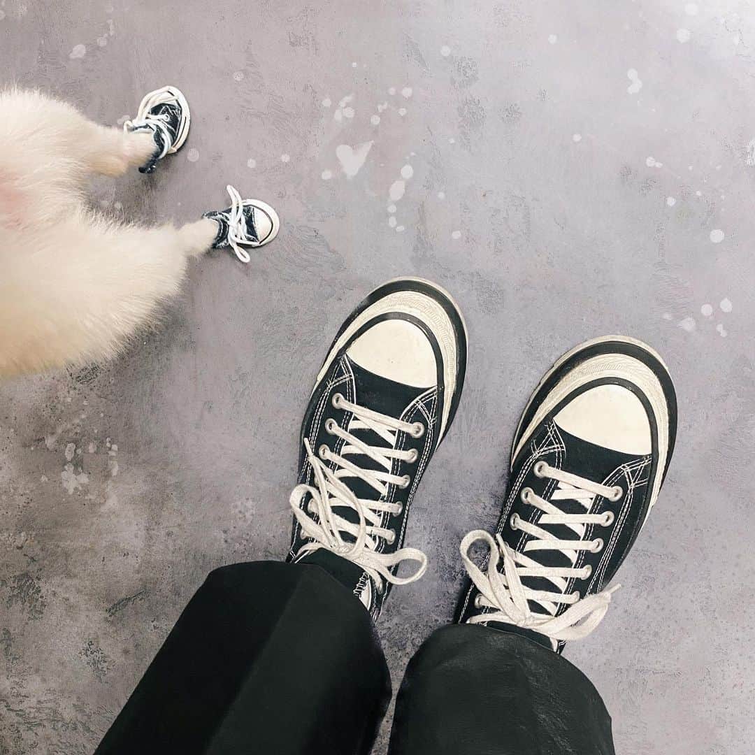DJ FUMIのインスタグラム：「🐾👣」