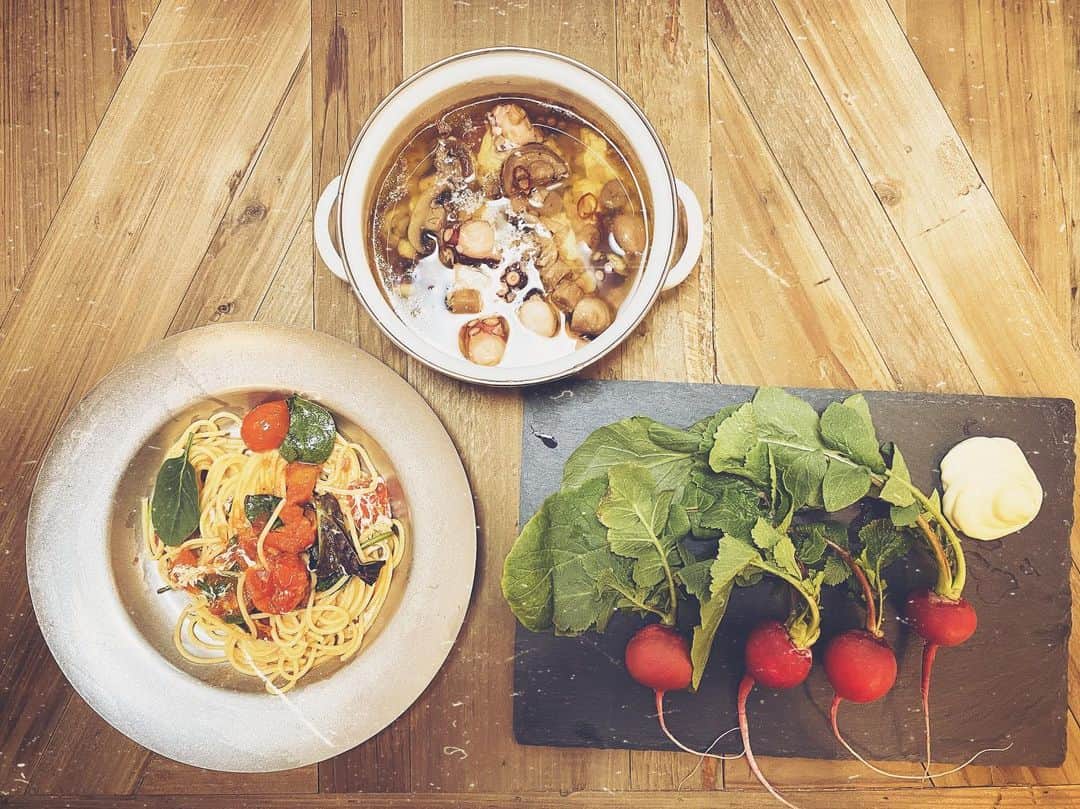 階上実穂さんのインスタグラム写真 - (階上実穂Instagram)「斬新な料理が完成。 しばらく作るのはやめますわw」1月10日 23時08分 - miho_ishigami