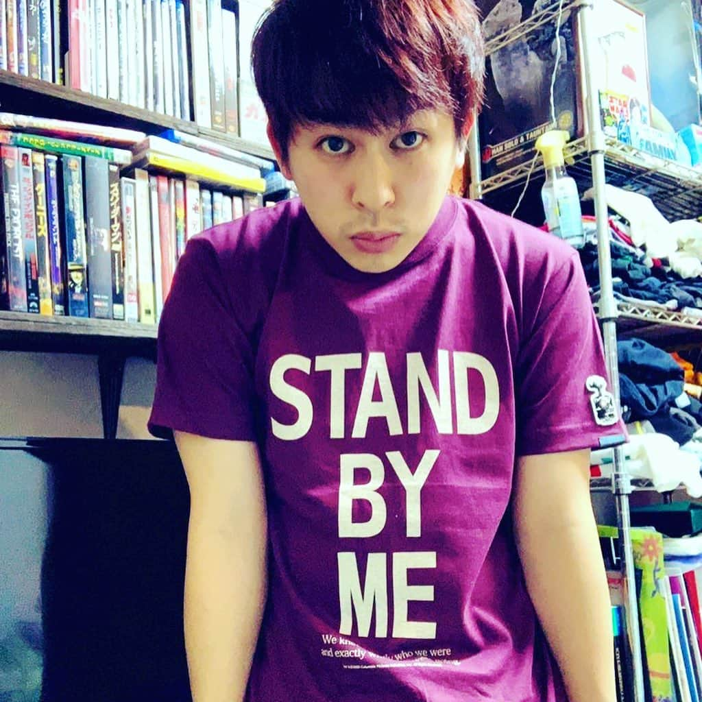 斉藤正伸（ジャガモンド）さんのインスタグラム写真 - (斉藤正伸（ジャガモンド）Instagram)「#映画Tシャツ #jetlink #standbyme #スタンドバイミー #ドラえもんの方じゃないよ @jetlinkmovie  #映画アイテム #映画グッズ #映画チンピラ #ジャガモンド #おまけの夜 #シネマンション #しゃべんじゃーず #デザイン泣ける」1月11日 0時25分 - mondmasa