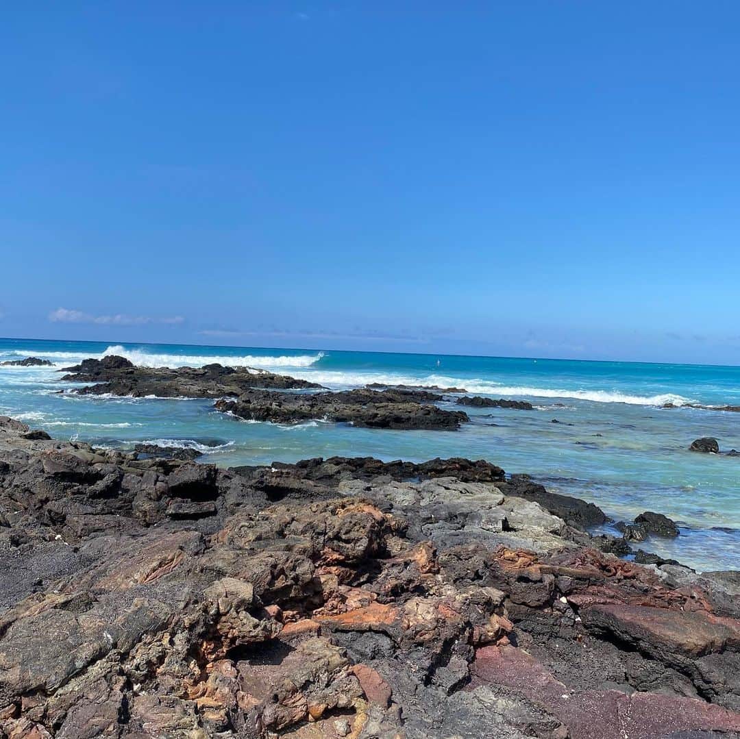 カミール・グラマーのインスタグラム：「Wonderful color palette. #nature #motherearth #hawaii」