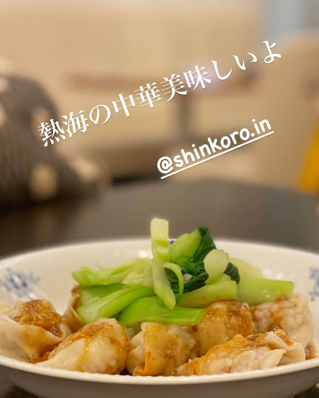 梅宮アンナさんのインスタグラム写真 - (梅宮アンナInstagram)「熱海にある中華のご案内です🥟  @shinkoro.in さんです✨✨  何を食べても美味しい💕  写真は水餃子になります🥟🥟🥟😊  #熱海グルメ  #熱海の中華  #静岡県」1月11日 5時34分 - annaumemiya