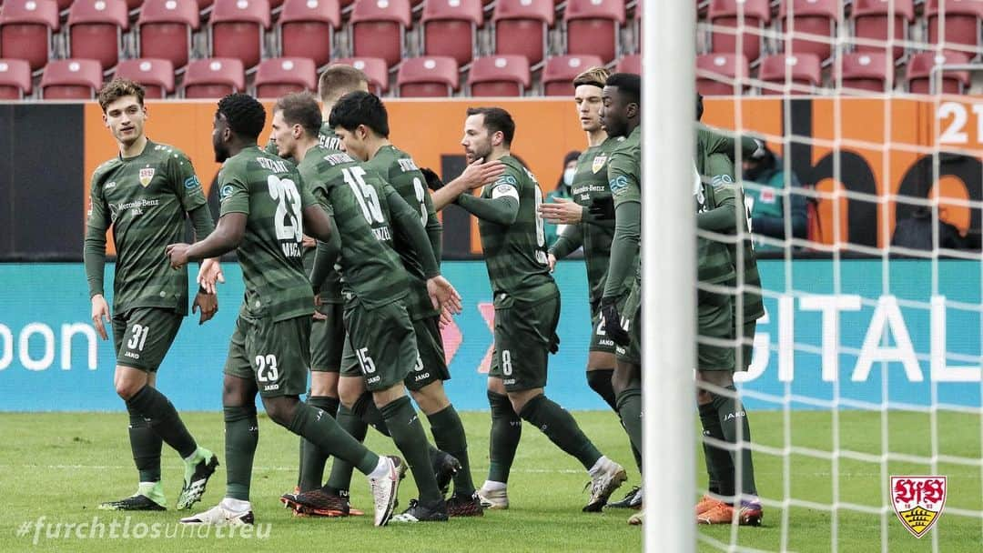 遠藤航のインスタグラム：「. First win in 2021💪‼️ . . #vfb #stuttgart #bundesliga  #germany🇩🇪  #win #3points  #team  #matchday⚽️  #football #samurai  #遠藤航」