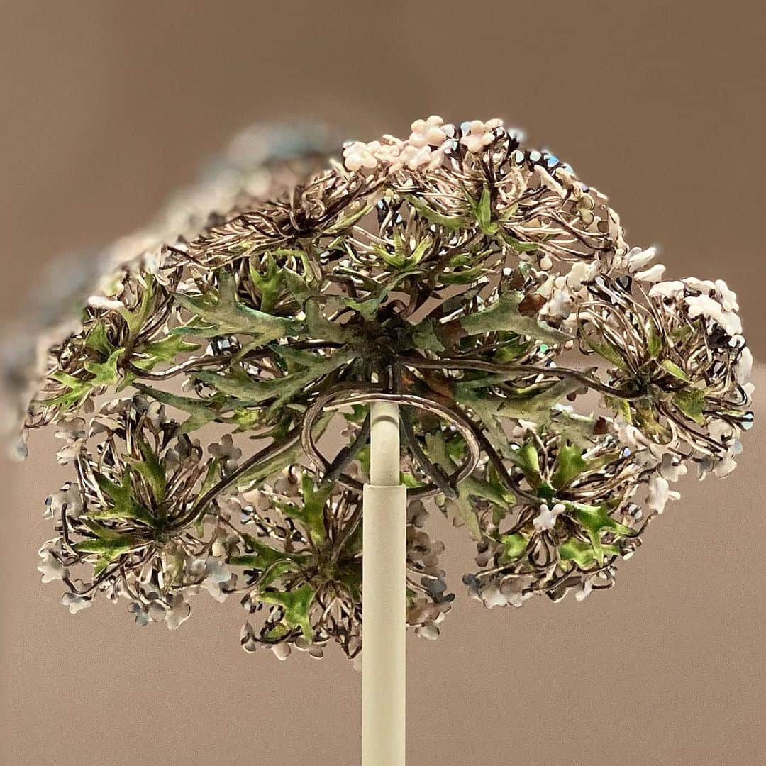 ザックポーゼンさんのインスタグラム写真 - (ザックポーゼンInstagram)「My highlight today at the @metmuseum : Queen Anne’s Lace Hair Ornament by Louis Comfort Tiffany, 1904.」1月11日 5時56分 - zacposen