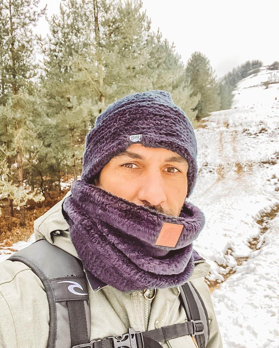 ゴルカ・イライソス・モレノのインスタグラム：「El primer punto de contacto con todo en la vida, es la energía... y ya tenía muchísimas ganas de sentir esta . ❄️🏔🥶 #snow #nieve #mountains #montaña #momentosunicos」