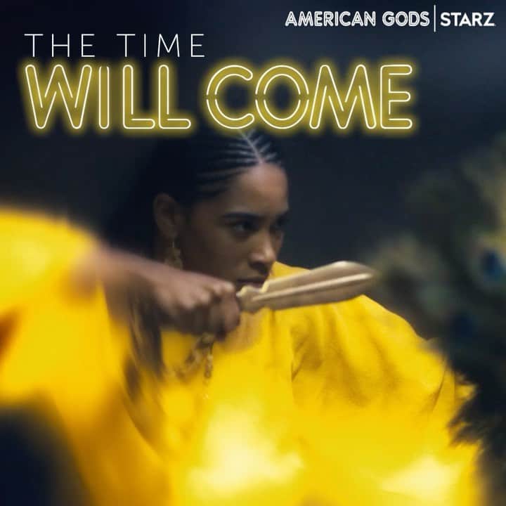 のインスタグラム：「I’m so honored to be playing OSHUN! Goddess of love, beauty, femininity, and fertility 🧝🏽‍♀️🌺in season 3 of @americangodsus Premiering tonight! On @starz ✨ this was such an fun exciting project to be apart of! Thank you to my awesome cast mates for making me feel so welcomed to be part of the family♥️」