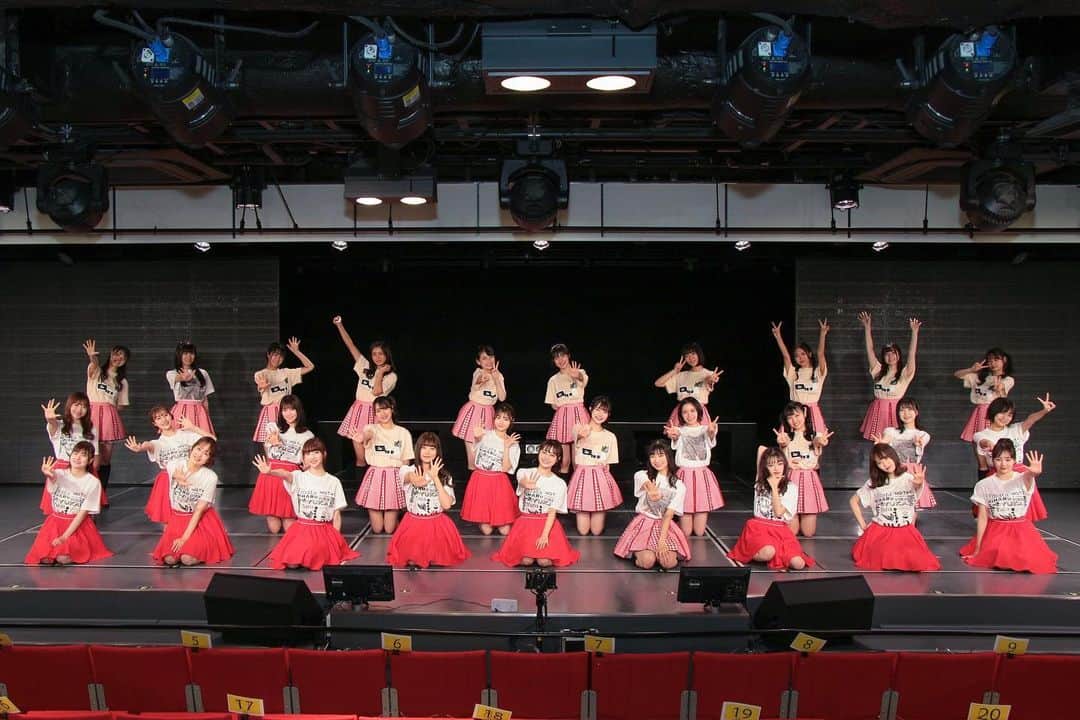 安藤千伽奈のインスタグラム：「㊗️﻿ ﻿ NGT48劇場5周年記念公演でした！！﻿ ユニット楽曲はエンドロールでした✨﻿ ﻿ これからも頑張るので応援よろしくお願い致します！！！！！！﻿ #NGT48」