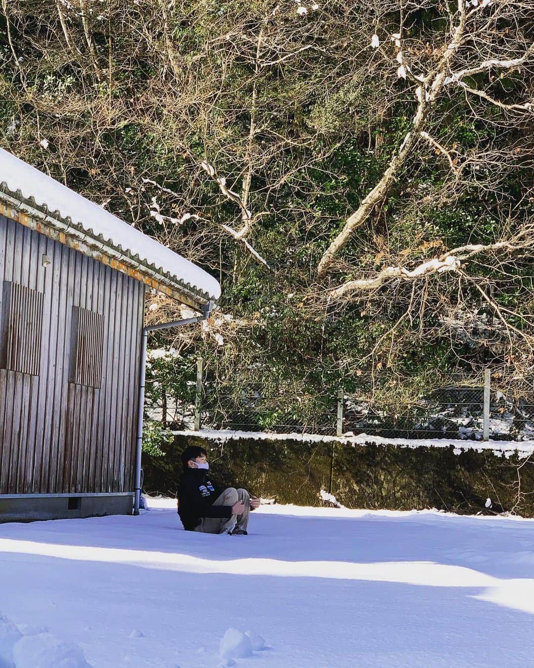 のインスタグラム：「今日は野猿に会えませんでした！ #ヤマネ鉄工建設 #SUS #KeePer技研 #足立和也」