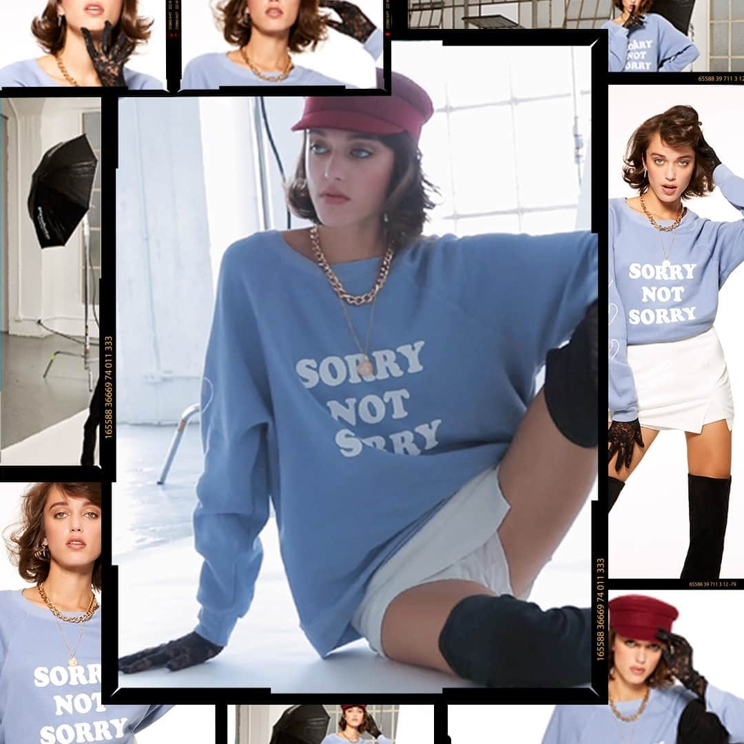 ワイルドフォックスクチュールさんのインスタグラム写真 - (ワイルドフォックスクチュールInstagram)「Going through 2021 like... 💁🏻‍♀️ #wildfoxcouture #sorrynotsorry #2021 #mantra」1月11日 11時01分 - wildfoxcouture