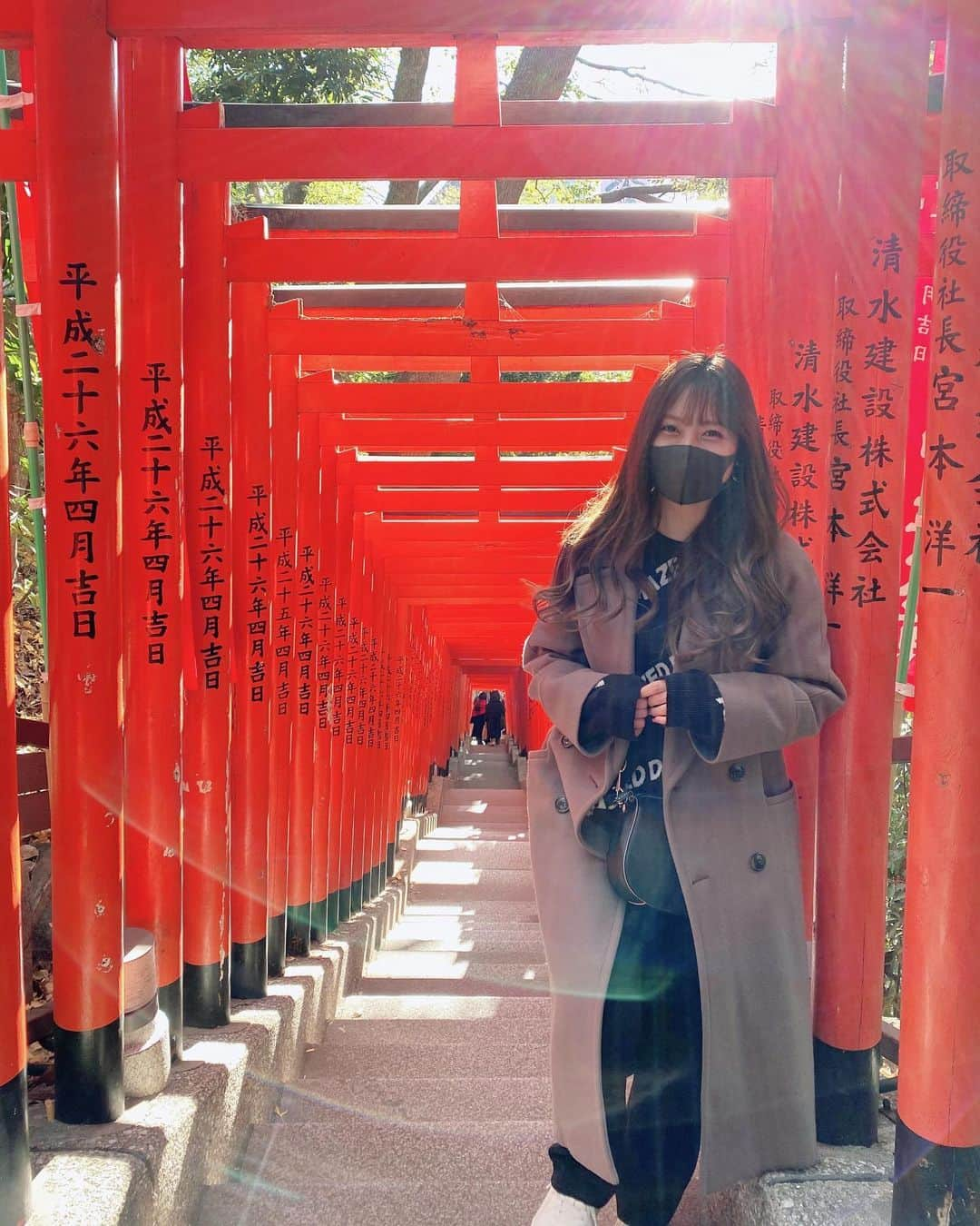 西村季里子さんのインスタグラム写真 - (西村季里子Instagram)「・  今年の初詣は日枝神社へ⛩  毎年地元で行ってたけど、 今年は行けなかったので🙏🏻  おみくじは「吉」でした❣️ 結んできちゃったけど、 自分を信じて進めって書いてた(本当？)  今年も良い一年になりますように🥰  #初詣#2021#日枝神社#赤坂#商売繁盛 #縁結び#頼むよ#おみくじ#吉#⛩ #follow#followｍe」1月11日 13時33分 - kiriko_nishimura