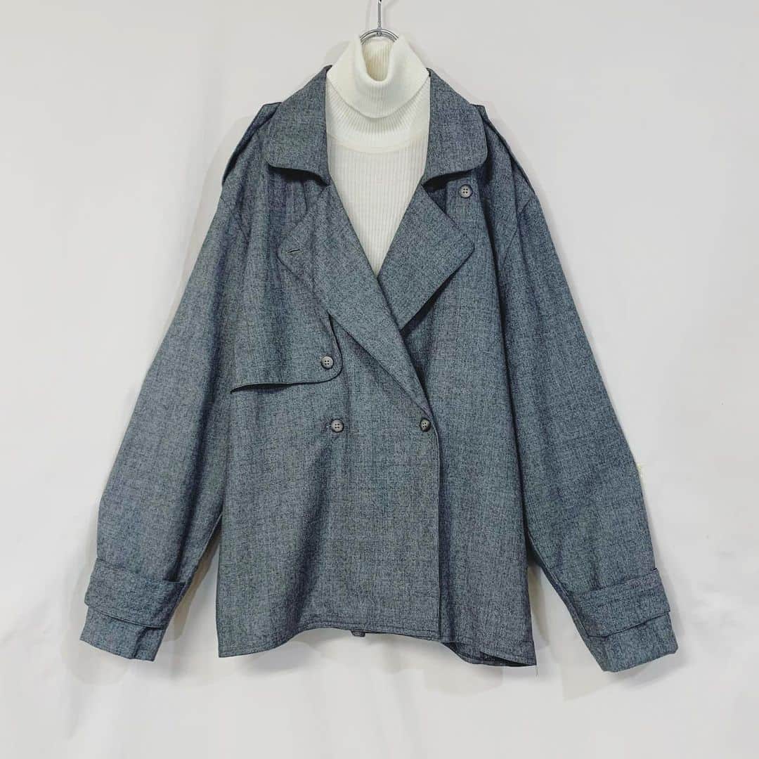 i nouのインスタグラム：「. SOLD.  Glen Check pattern shirt jacket #inou_vintageclothing」