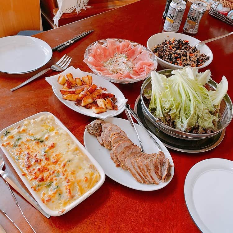 日暮愛葉さんのインスタグラム写真 - (日暮愛葉Instagram)「これにプラス焼肉という贅沢 実家にて。」1月11日 15時59分 - aiha_higurashi