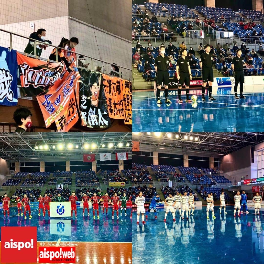 中野菜保子さんのインスタグラム写真 - (中野菜保子Instagram)「「Fリーグ2020-2021⚽️ディビジョン1」 「F.LEAGUE2020-2021⚽️Division1」 @aichi_sports . Photo🍎🍎🍎🍎🍎🍎🍎🍎 Movie🍎🍎 . 3:Social distance 4:マスクとユニフォームレプリカ (Mask & Replica uniforms) 5:オーシャンズ専属MC (Resident host of Oceans) . . ご機嫌いかがですか？（≧∇≦）？ How's everything?（≧∇≦）？ . 昨日は『aispo!(アイスポ・@aichi_sports)』の取材で 武田テバオーシャンアリーナへ！ yesterday , I went to the Takeda Teva OCEAN ARENA for the "aispo!" (aisupo・@aichi_sports) interview! . 今回は 名古屋オーシャンズvsバサジィ大分 のフットサルの試合です❗️  This match(futsal) is NAGOYA OCEANS vs VASAGEY OITA❗️ . 「名古屋オーシャンズ」は日本初のプロフットサルクラブです♪ "Nagoya Oceans" is the first professional futsal club in Japan. . . 名古屋オーシャンズのホームゲーム This time, a home game of Nagoya Oceans. ということで！私はグッズ販売店を覗いてみました That's why! I took a peek at the merchandise store. . チームカラーの鮮やかなレッドが魅力的な マスクとユニフォームのレプリカが 超オススメ🔥 I highly recommend the mask and uniform replicas in the team's bright red color. . . チーム専属MCが良い声で会場をしっかり 盛り上げます⬆️✨ The team's exclusive MC will liven up the venue with his good voice. 試合開始前から選手の紹介や案内をしていたのですが、その中に耳より情報が❗️ Before the game started, he was introducing the players and announcing the events. There was some good information in there. . なんと、選手の着ているユニフォームのオークションを開催しているんだそうです What a great idea, they are holding an auction of the uniforms worn by the players. 熱狂的ファンにはたまりませんね😆 This is THE THING to get for any true fan😆 次回は24日に開催☆ The next auction will be held on the 24th. . . ウォーミングUPで面白かったのは キャッチボールをしていたこと💫 What I found interesting about the warm-up was that the players were playing catch. 彼らはゴレイロなのでパスの練習なんですね They are Goreiro, so they practice passing! . 温まったところで、、続きは後日レポで❗️ They seemed to have warmed up More to come in a later report❗️ . ※『aispo!』(@aichi_sports)は 愛知県が県内のスポーツ情報を発信する フリーペーパー及びwebsiteです "aispo!" (@aichi_sports) is a free paper and a website that provides sports information by Aichi prefectural government. ＊ #武田テバオーシャンズアリーナ #名古屋オーシャンズ #nagoyaoceans #バサジィ大分 #vasageyoita #球技 #futsal #sports #professionalfutsal #関口優志 #星翔太 #西谷良介 #安藤良平 #平田ネトアントニオマサノリ #里中ユウスケ #ballgame #shoot #athlete #leaguematch #愛知県 #aispo! #あいスポ #スポーツ情報誌 #スポーツ #aispo公式リポーター #aispo公式PR #中野菜保子 #俳優 #リポーター #actor  @aichi_sports」1月11日 16時28分 - naokonakano8319