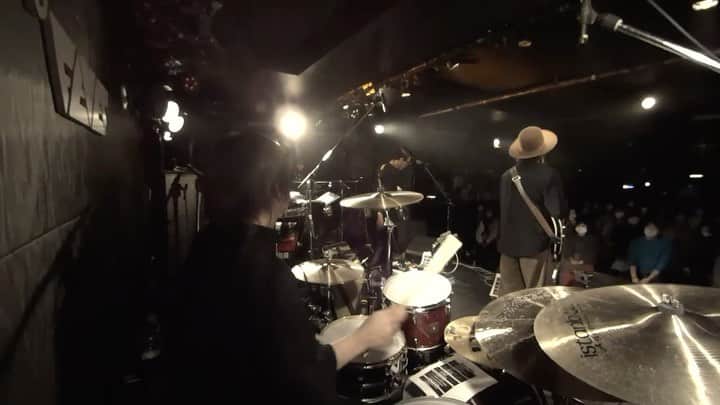 吉澤響のインスタグラム：「20201217 新代田FEVER 『あかり』/ セカイイチ  #セカイイチ #live #drums #drummer #gretsch #gretschdrums #istanbulagop」