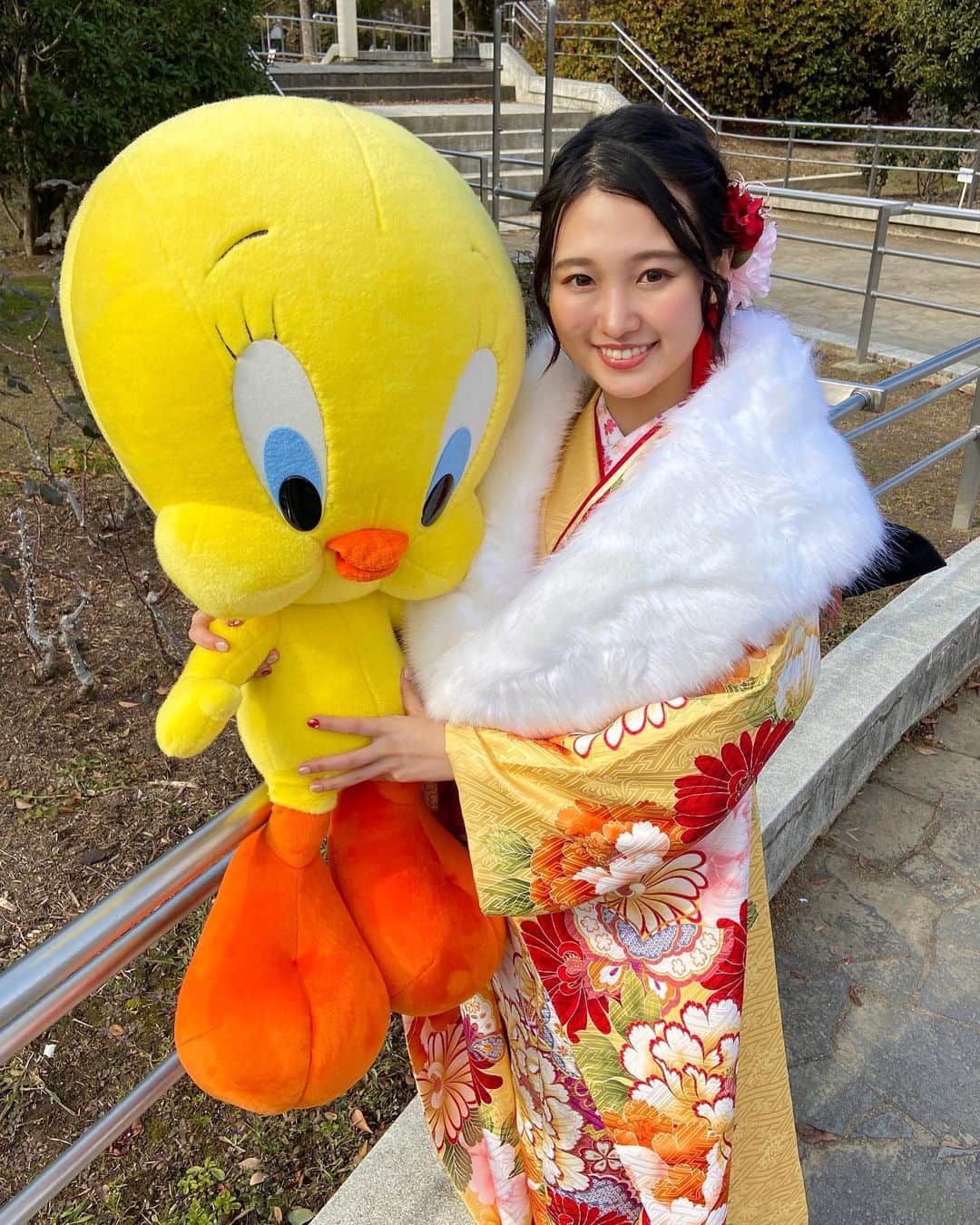 前川歌音のインスタグラム：「新成人✨ #成人の日  #成人式」