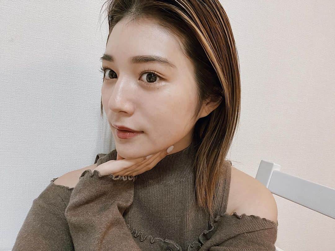 浪花ほのかのインスタグラム：「ツヤッツヤメイク YouTube撮った日でした♥」