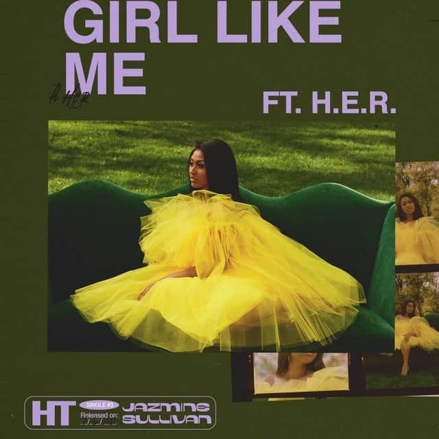 Block.fmのインスタグラム：「Jazmine SullivanとH.E.R.が新曲「Girl Like Me」をリリース #bfmstaffpick」