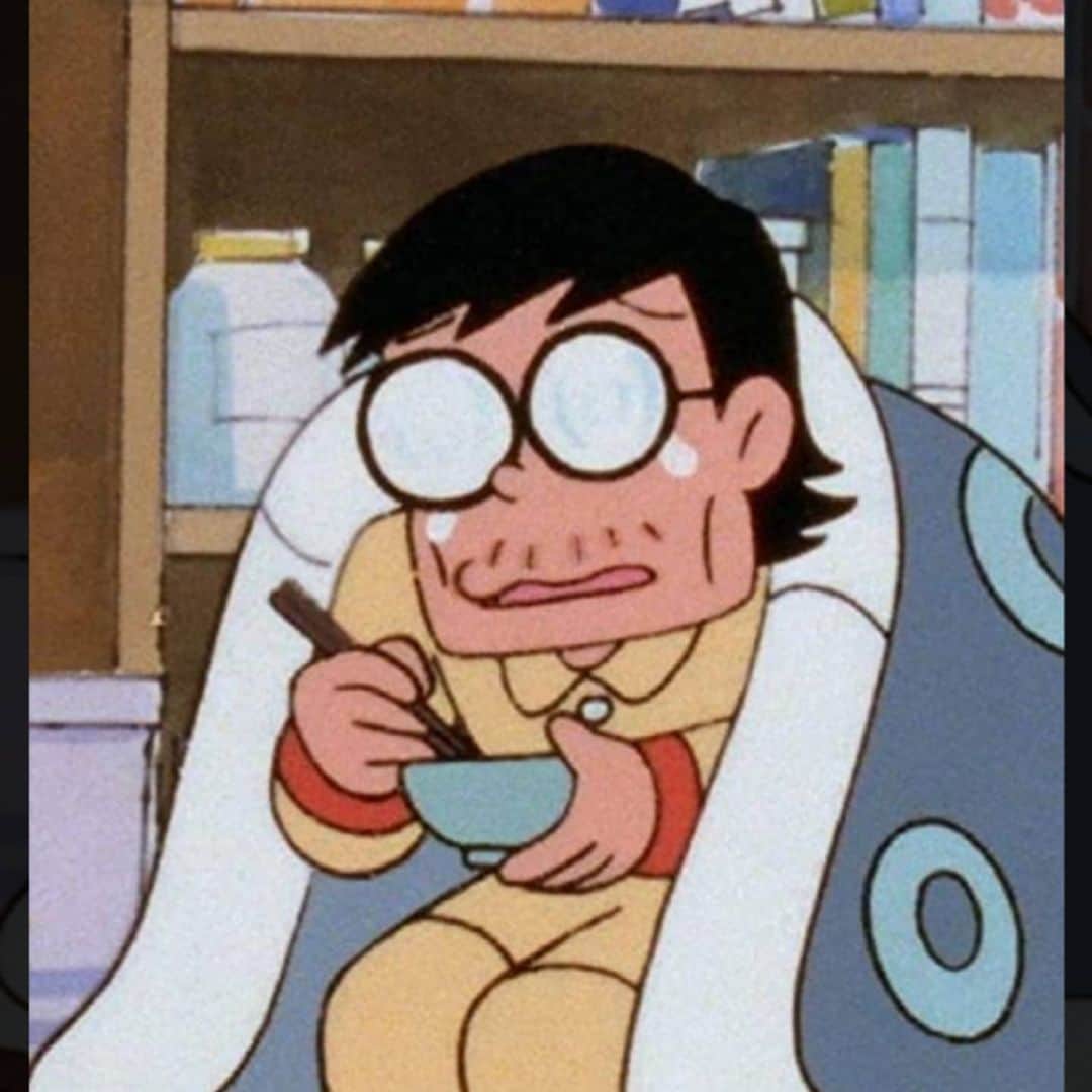 磯部正文のインスタグラム：「わしの奥さんが  最近あなたがベンゾーさんにしか見えないと 知らなくて？だったのだが キテレツ大百科の勉三さん ググって見ると 確かに🤓」