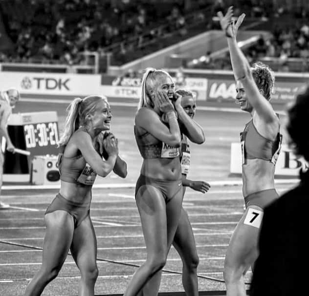 イダ・カーストフのインスタグラム：「This feeling!! The key to my motivation 🙏🏽🙏🏽 • • #mondaymotivation #motivation #athlete #athletics #running #sprint #trusttheprocess #keepongoing #girl #training #run」