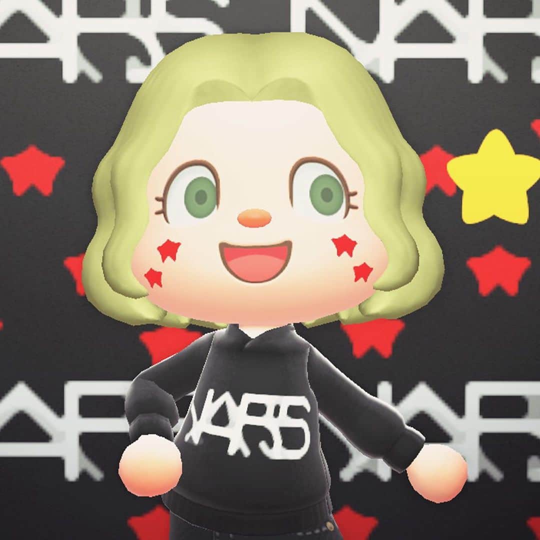 NARSさんのインスタグラム写真 - (NARSInstagram)「NARS on. Game on. Introducing #AnimalCrossing designs inspired by The Claudette Collection. Adorn your character and home with an assortment of custom NARS designs, available to download within Animal Crossing New Horizons. Redeem them all >>   FACE STAMPS Each stamp matches a shade of lipstick from The Claudette Collection. • Clovers = MO-9DWT-K1G0-M71K • Butterflies = MO-2SWP-XSHR-QD5T • Stars = MO-D4HS-FKH9-2XKY   WALLPAPERS Find these clover, butterfly, and star designs on Claudette packaging. • Clovers = MO-TMYJ-WKVW-DTL0 • Butterflies = MO-1WN7-H33L-693P • Stars = MO-CCGX-XS83-KB8Q   CLOTHING Keep your character warm with a NARS hoodie. • Hoodie: MO-B4B3-RW5G-2Q03  In partnership with @nookstreetmarket #NookStreetMarket #AnimalCrossingNewHorizons #ACNH #ACNHDesigns #ACNHcodes」1月12日 7時00分 - narsissist