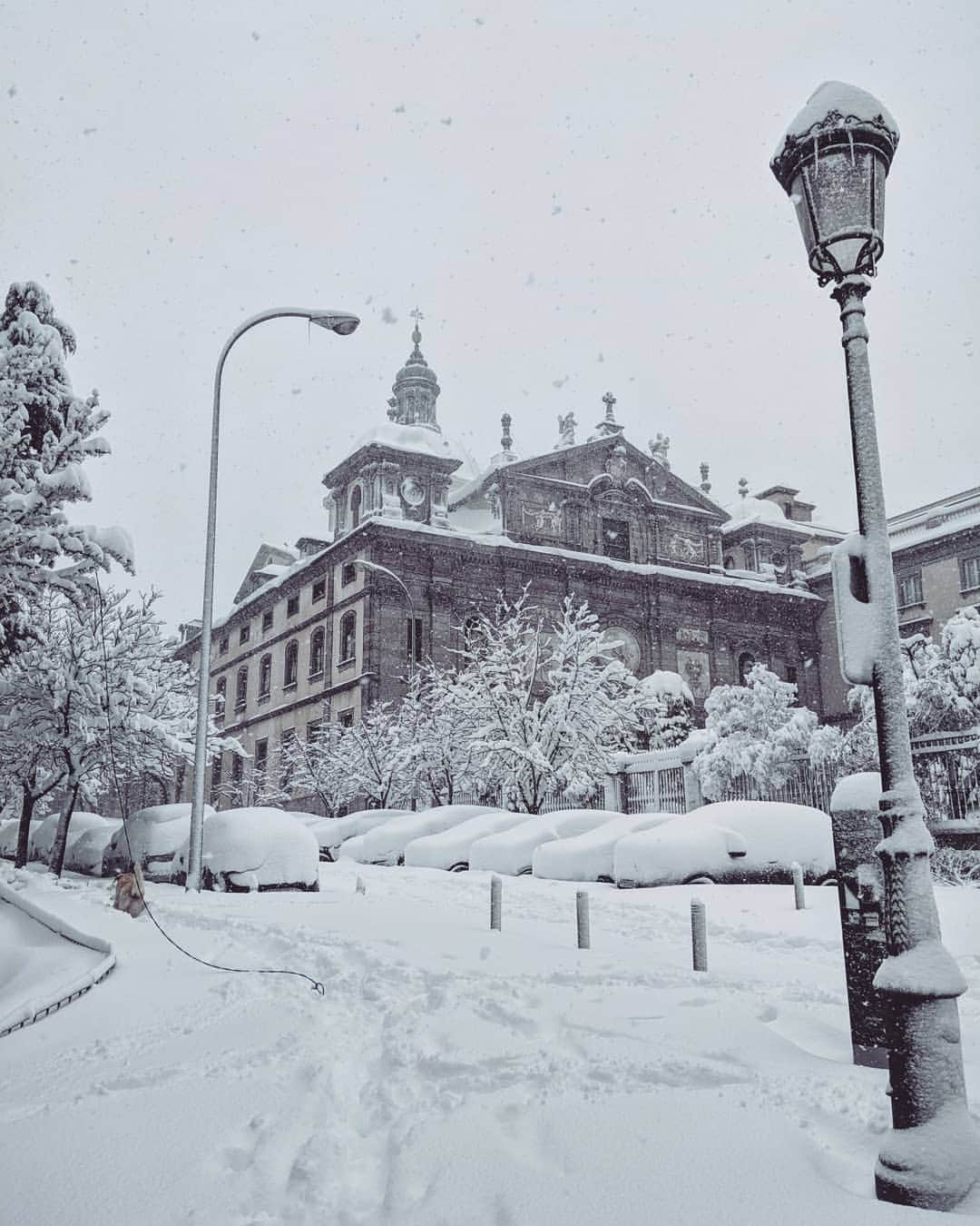 Guido Gutiérrez Ruizさんのインスタグラム写真 - (Guido Gutiérrez RuizInstagram)「A snowy dream ❄️ Un sueño nevado #Madrid」1月11日 22時27分 - guigurui