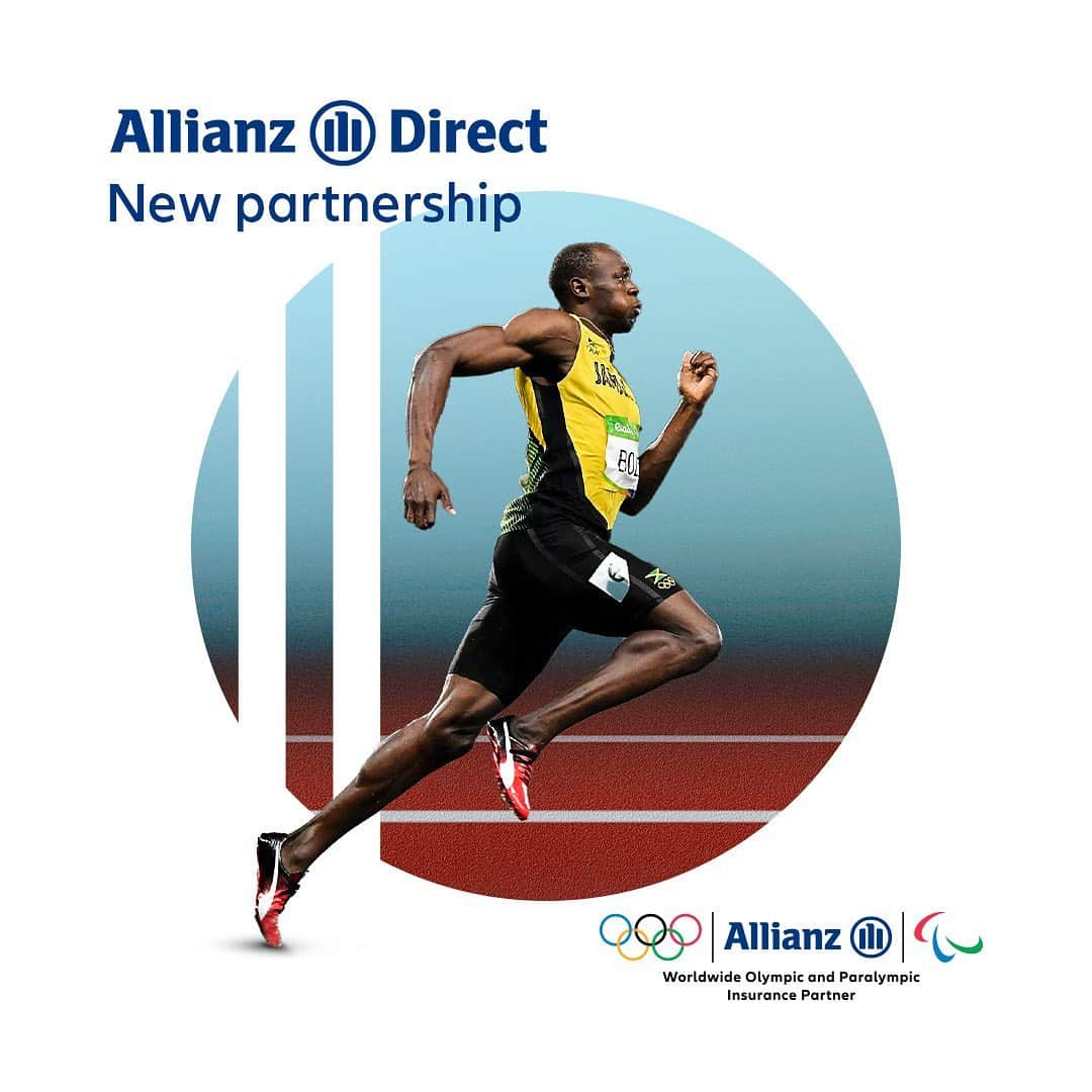 ウサイン・ボルトさんのインスタグラム写真 - (ウサイン・ボルトInstagram)「I’m excited! My friends of Allianz and Allianz Direct just announced a global eight-year partnership with @Olympics and @Paralympics. I’m super proud to see them stand up for the development of sports around the world by supporting athletes, teams, volunteers, and fans worldwide.」1月11日 22時42分 - usainbolt