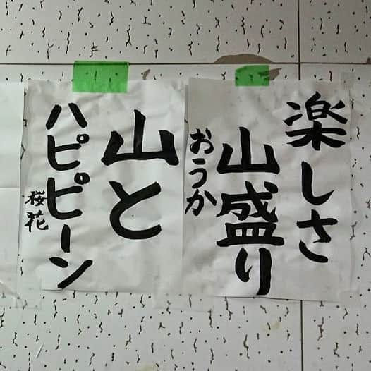 桜花さんのインスタグラム写真 - (桜花Instagram)「2021年の、私の山の目標は、こちら🌷🗻✨  山ライフも、日常生活も 楽しさ山盛りでいきたいです！🌷  楽しさの標高、あげていきましょう！🍀  一番は、健康ですごすこと🍀🗻  #書き初め #山の日オンライン書初め大会  #山の日オンライン書き初め #山の日アンバサダー」1月11日 23時06分 - mountainohka