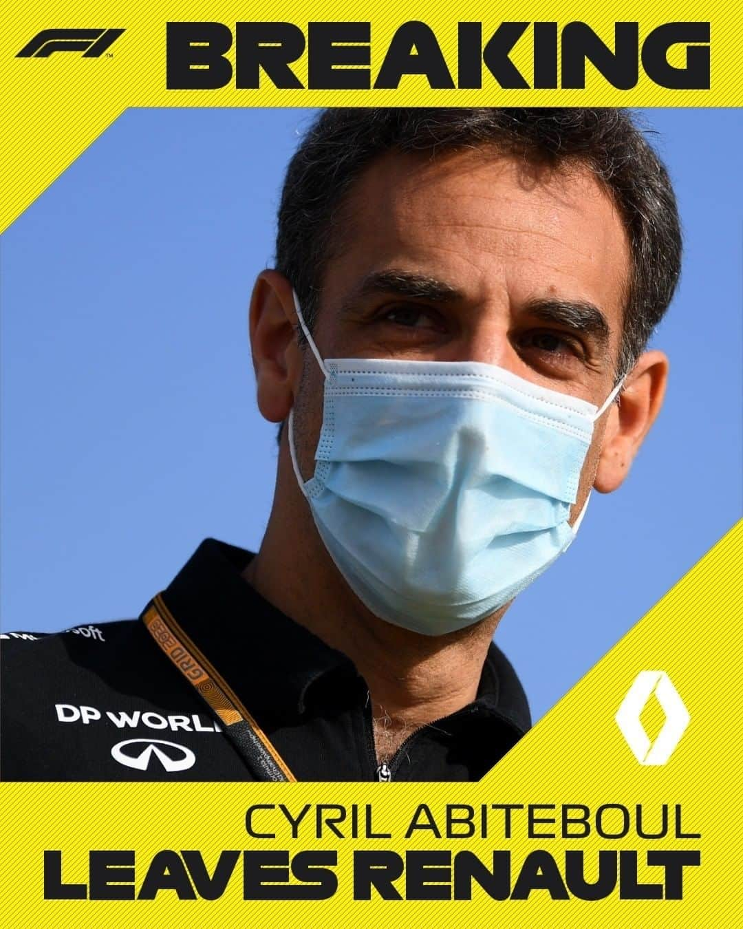 F1さんのインスタグラム写真 - (F1Instagram)「Renault have announced F1 Team Principal Cyril Abiteboul is leaving the company, ahead of the team’s relaunch as Alpine  Full story on F1.com  #F1 #Formula1 @renaultf1team」1月11日 23時42分 - f1