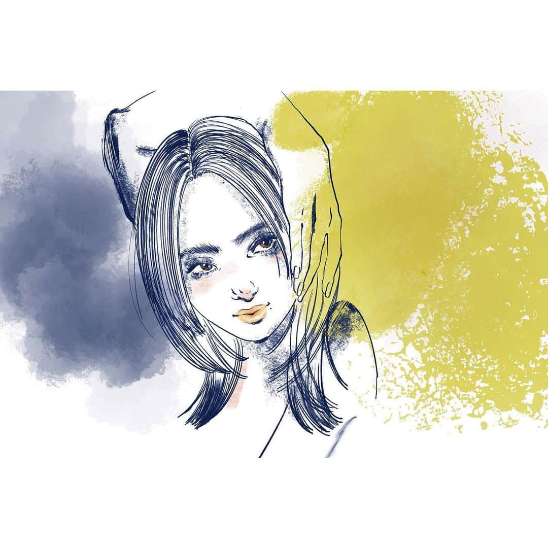 池田彩夏さんのインスタグラム写真 - (池田彩夏Instagram)「#iPadPro #illustration #お絵かき#イラスト#おうち時間 #girl」1月11日 23時44分 - __ayaka__83