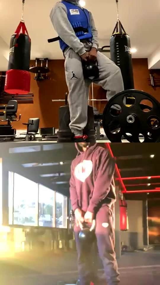 ニック・キャノンのインスタグラム：「2 different gyms 10 exercises  10 minutes at 10 an」