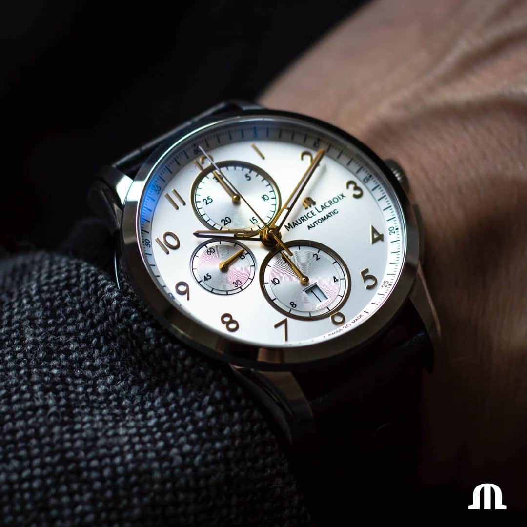 モーリスラクロアさんのインスタグラム写真 - (モーリスラクロアInstagram)「Get a fresh start. Make it stylish with the #PONTOS Chronograph. #ShowYourStyle #YourTimeIsNow  Thanks @zeigr for sharing!  #MauriceLacroix #Watch #Reloj #LuxuryWatch #Swisswatch #HauteHorlogerie #Swisswatchmaking #Watchmaking #Wotd #Watchesofinstagram #Watchfam #Watchlife #Swissmade #Whatsonmywrist #Watchoftheday #Watchaddict #Dailywatches #instawatchdaily #instawatches #Wiwt #Womw」1月12日 0時30分 - mauricelacroix
