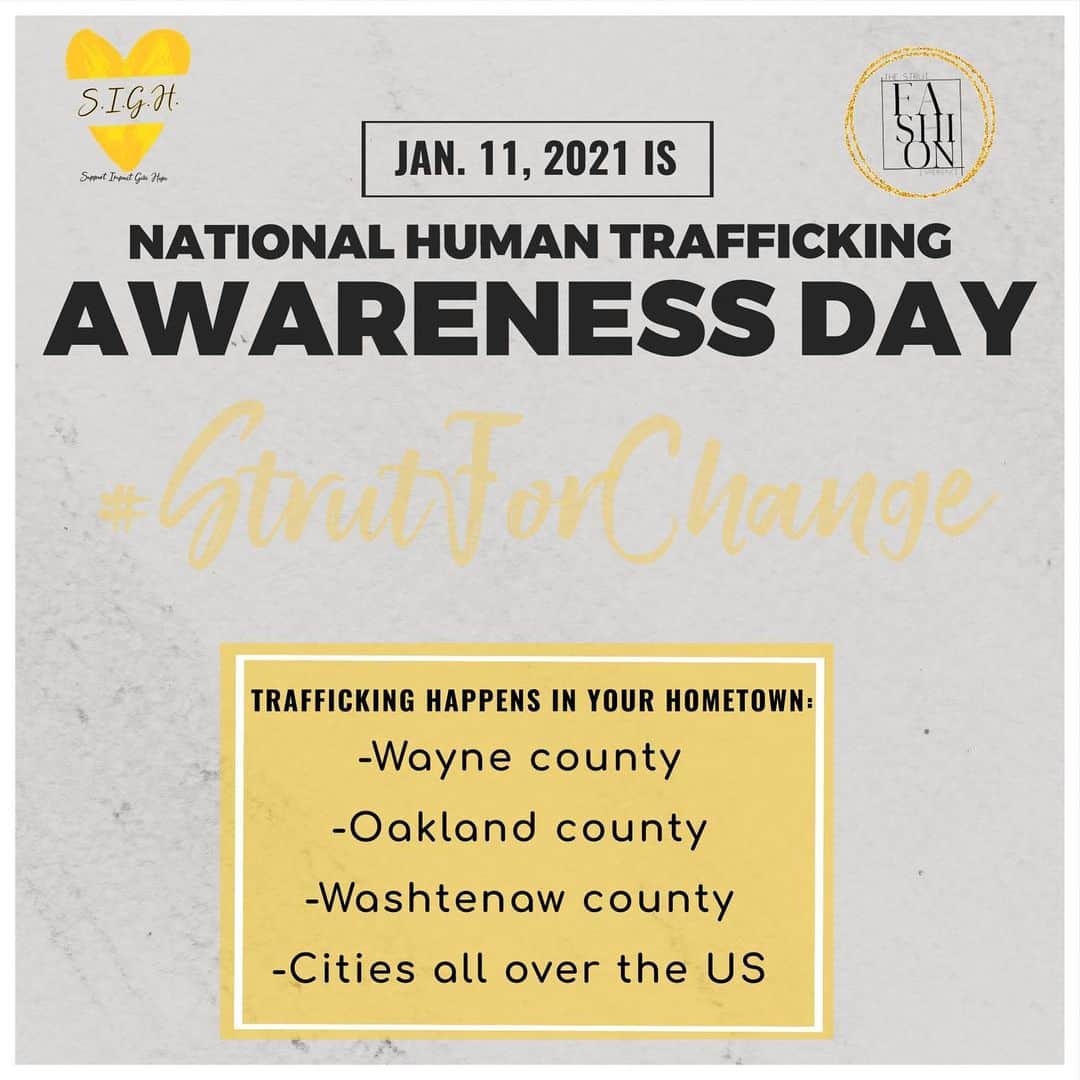 Draya Micheleさんのインスタグラム写真 - (Draya MicheleInstagram)「The ultimate goal is end #HumanTrafficking.  The second most important goal is education & awareness.  Please swipe to learn more and share with your loved ones.」1月12日 0時39分 - thestrutfashionexperience