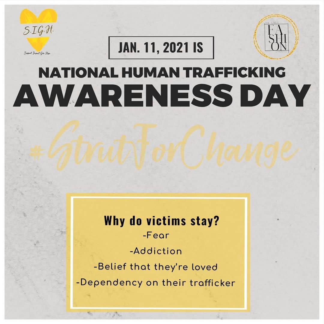 Draya Micheleさんのインスタグラム写真 - (Draya MicheleInstagram)「The ultimate goal is end #HumanTrafficking.  The second most important goal is education & awareness.  Please swipe to learn more and share with your loved ones.」1月12日 0時39分 - thestrutfashionexperience