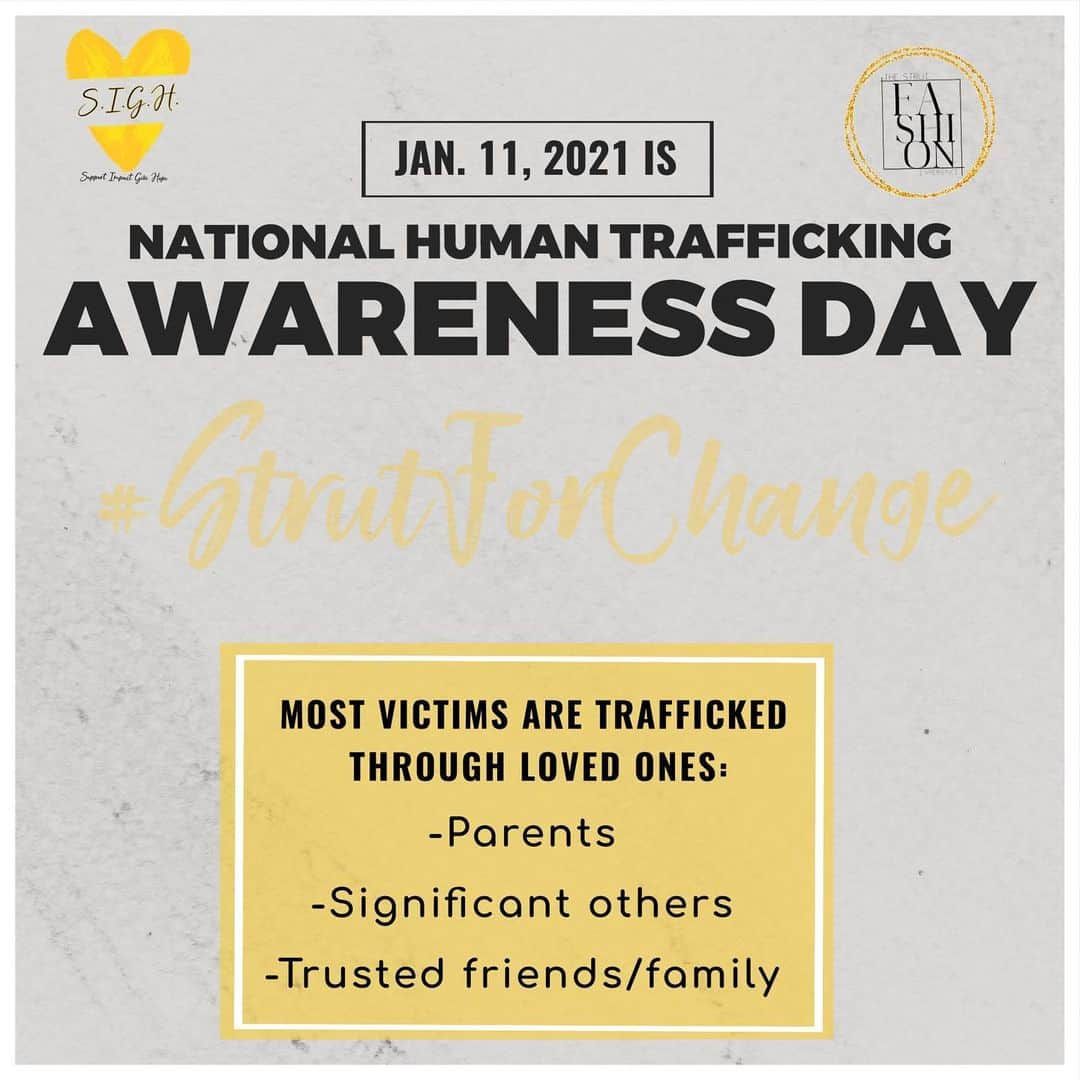 Draya Micheleさんのインスタグラム写真 - (Draya MicheleInstagram)「The ultimate goal is end #HumanTrafficking.  The second most important goal is education & awareness.  Please swipe to learn more and share with your loved ones.」1月12日 0時39分 - thestrutfashionexperience