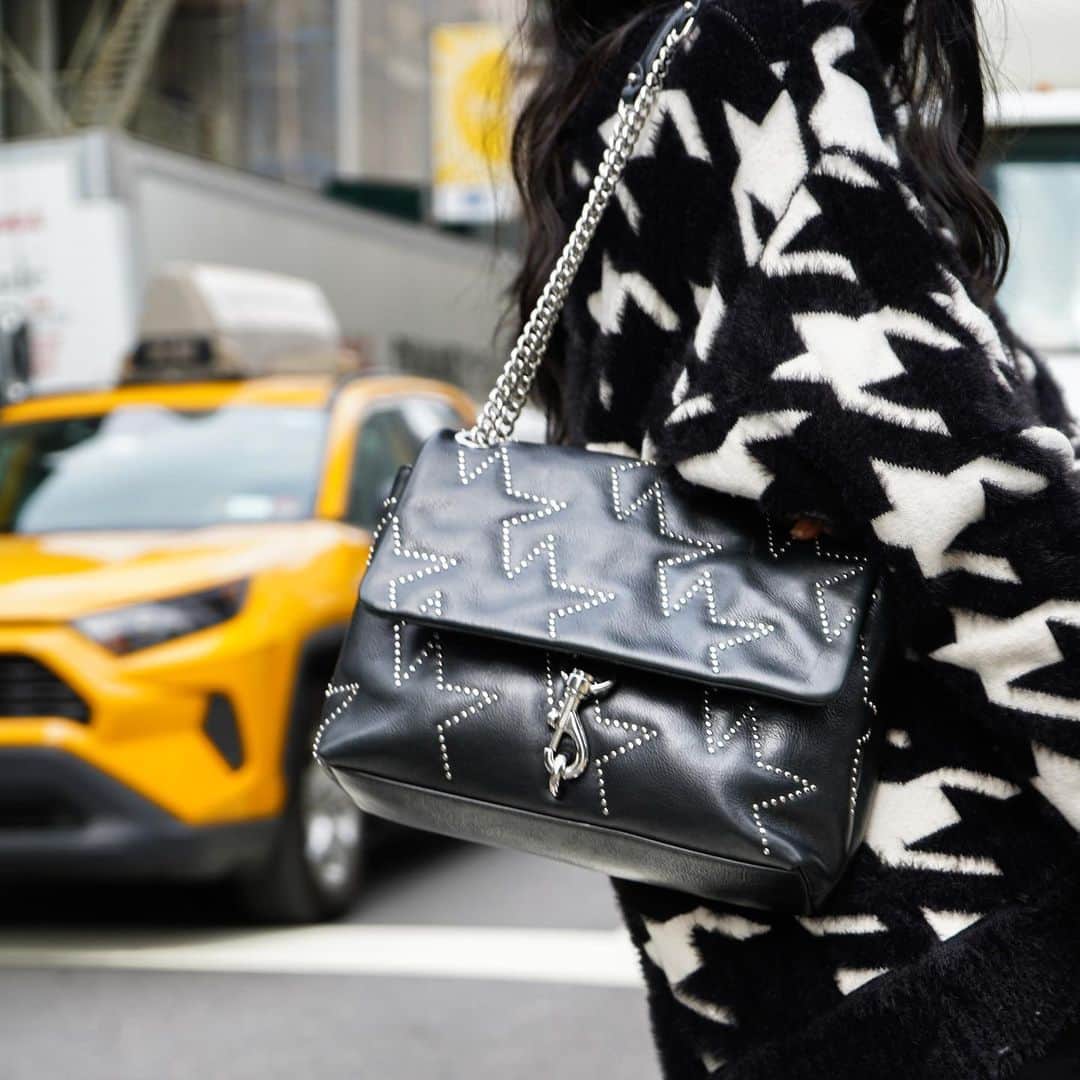 レベッカミンコフのインスタグラム：「Your favorite with studded stars ✨」