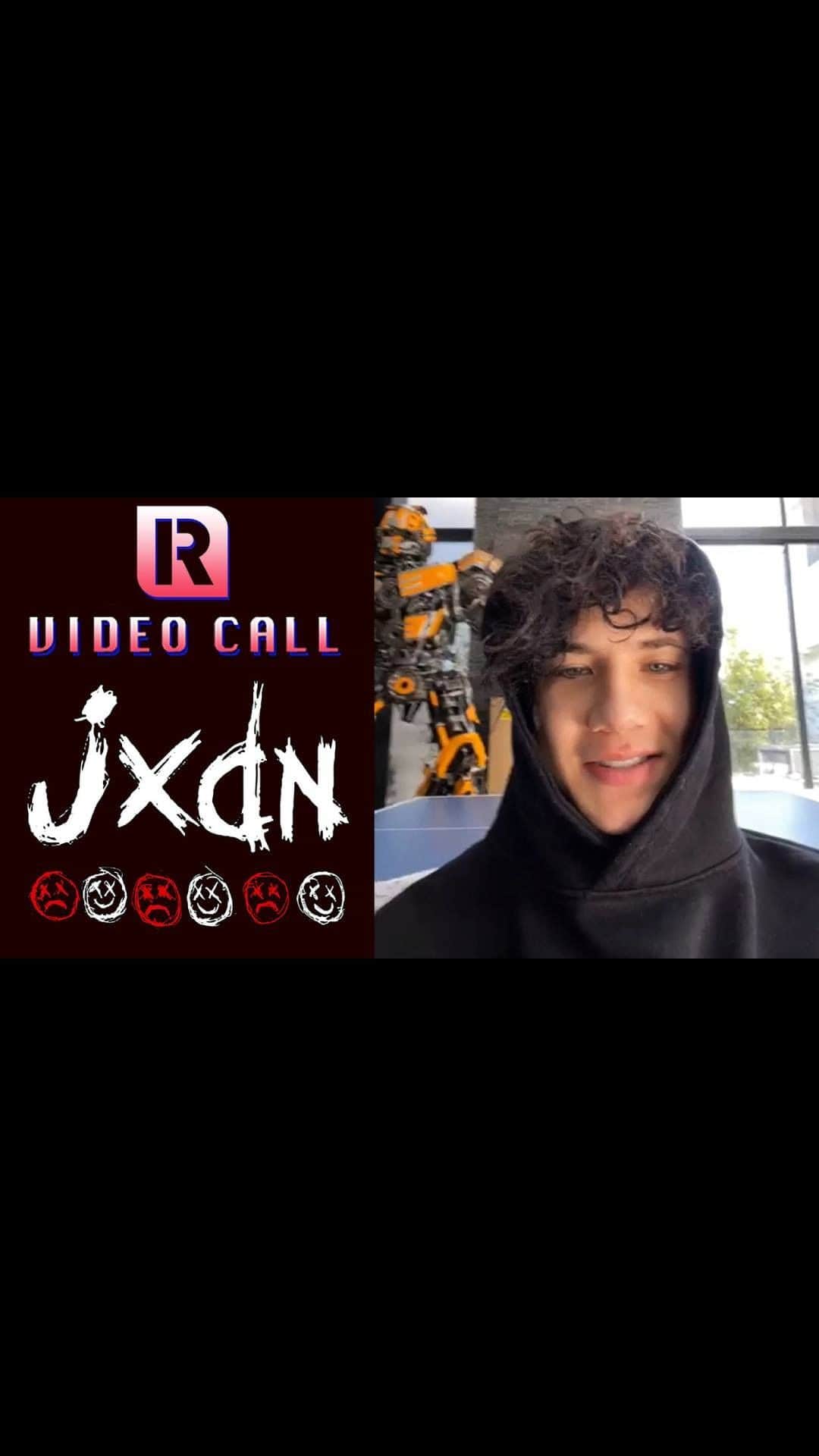 Rock Soundのインスタグラム：「jxdn joins us for our first Video Call interview of 2021, talking through his debut album 'Tell Me About Tomorrow', working with Travis Barker and plans for live shows.   Head on over to YouTube to check out the full interview!」