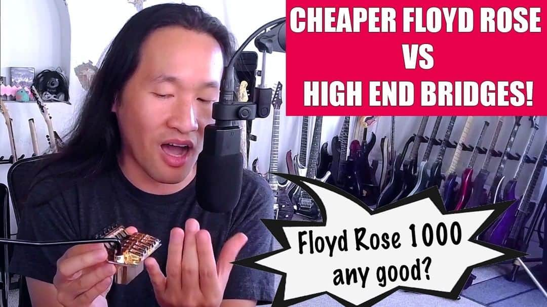 ハーマン・リさんのインスタグラム写真 - (ハーマン・リInstagram)「How to Keep a Floyd Rose, Double Locking & Floating Bridge in tune! How does the @floydroseofficial 1000 bridge perform? I compare the bridges from #ibanezguitars #ernieballmusicman #prsguitars #kieselguitars #hipshotbridge and #deanguitars.  Who had problems keeping their locking bridge in tune?  Video link on bio/stories or head to #dragonforce youtube! #hermanli #guitar #guitarstagram #guitarcollection #vintageguitar #guitarsetup #guitars」1月12日 2時00分 - hermanli