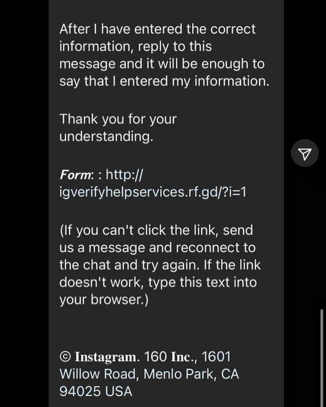 The Berricsさんのインスタグラム写真 - (The BerricsInstagram)「It has come to our attention that there is a popular Instagram phishing scam going around lately which has already claimed the accounts of some very well known skateboarders. If you receive any messages like this, please do not click on any links, report and block the account. We know how hard you work to build up your following and know how devastating it could be to lose it all with a couple clicks. Be smart. Instagram will never contact to verify your account. Don’t use 3rd party apps that want your account information. Check the URLs that these links send you to. Never discuss your account with anyone you don’t know. If you or someone you know has had their account stolen recently, please comment and tag them so we can help build their following back up. We hope this warning will save at least one of you some heartache. Stay safe. Be smart. We love you. ❤️」1月12日 2時57分 - berrics