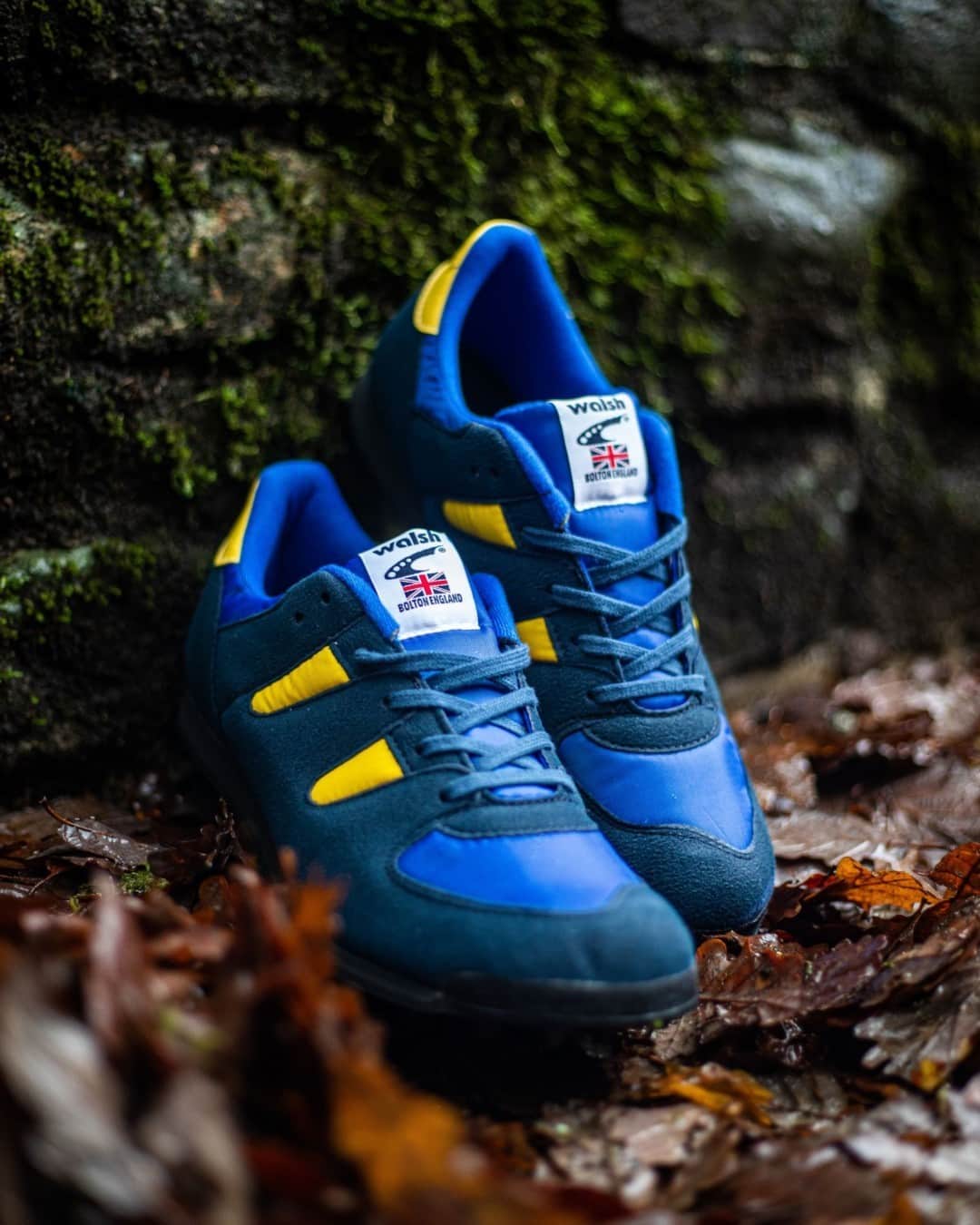 ウォルシュのインスタグラム：「Who made a New Year Resolution to get outdoors and run?! 🏃🏃‍♀️ . . . #normanwalshuk #normanwalsh #britishmanufacturing #madeinbritain #ukmfg #shoes #footwear #sneakers」