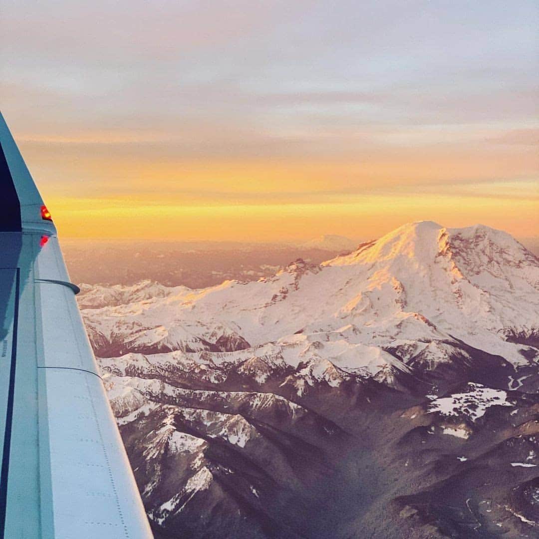 デルタ航空のインスタグラム：「Sometimes the journey is as beautiful as the destination.  Photo: @wendymercure」