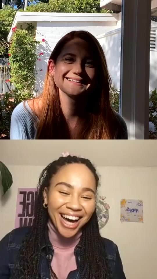 ボニー・ライトのインスタグラム：「An incredible dialogue to begin 2021 thank you @mikaelaloach I am feeling inspired and hopeful to make and see change in all of these deeply woven issues of climate crisis, justice and anti-oppression. As Mikaela suggested make sure to take your activism and engagement offline too by reading/listening to books, tuning in to podcast like her’s @theyikespodcast and listening to other people’s lived experiences 🌎🌍🌏」