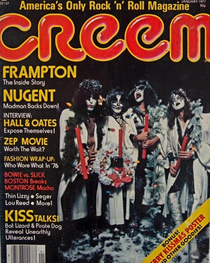 KISSさんのインスタグラム写真 - (KISSInstagram)「#KISSTORY January 1977 #KISS on cover of Creem Magazine . #KISSmagazinecovers   Have this one in your collection, #KISSARMY?」1月12日 4時02分 - kissonline