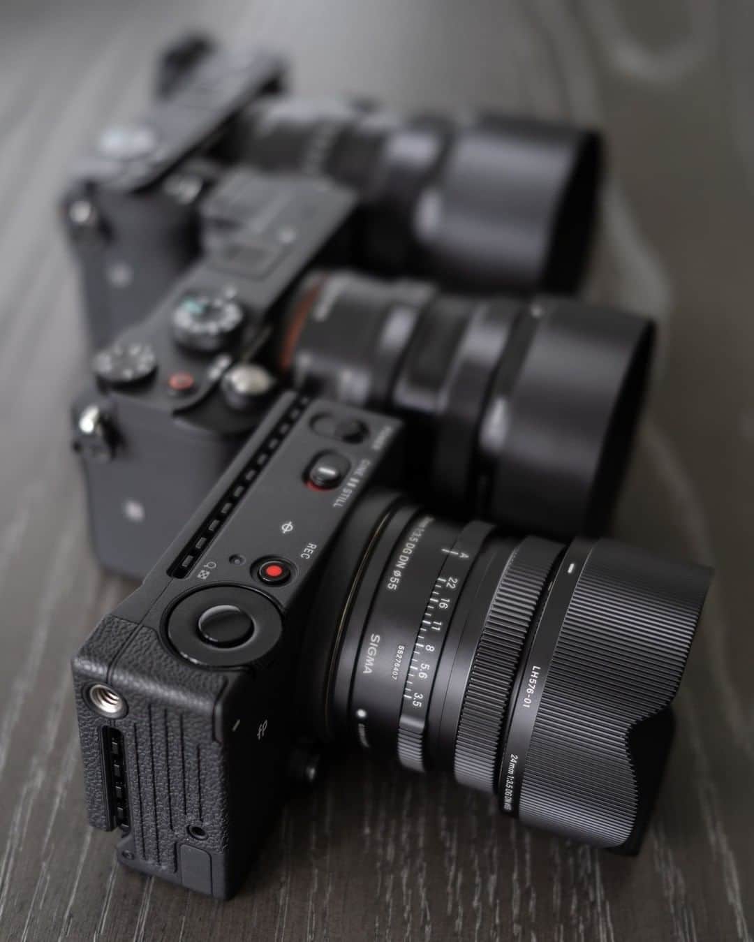 Sigma Corp Of America（シグマ）さんのインスタグラム写真 - (Sigma Corp Of America（シグマ）Instagram)「They're almost here... the SIGMA I series of lenses will be available later this month at sigmaphoto.com or an authorized SIGMA dealer near you.  Designed for compact mirrorless cameras (like the SIGMA fp, Sony A7C and A6000 series cameras here), these lenses offer the sharpness and build quality you expect in a size that makes them part of your "everyday" gear.  The series inlcudes the 35mm F2 DG DN Contemporary, 65mm F2 DG DN Contemporary, 24mm F3.5 DG DN Contemporary, and the 45mm F2.8 DG DN Contemporary.  Coming soon for E-mount and L-mount cameras!  #SIGMA #sigmaphoto #SIGMA24mmF35Contemporary #SIGMA35mmF2Contemporary #sigma45mmf28contemporary #SIGMA65mmF2Contemporary #SIGMAContemporary #SIGMAContemporaryPrime #SIGMADGDN #Iseries #SIGMAIseries」1月12日 4時07分 - sigmaphoto