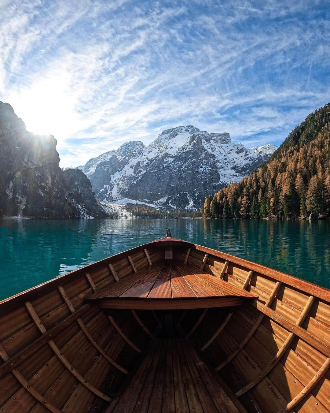 goproさんのインスタグラム写真 - (goproInstagram)「Photo of the Day: A picturesque paddle with @matteofasson + #GoProHERO9 Black 🚣🏔  ⠀⠀⠀⠀⠀⠀⠀⠀⠀ Take advantage of every pixel your #GoProHERO9 Black has to offer by shooting in "RAW". Simply change the photo output in your settings to unlock 23.6MP of stunning detail 📷 ⠀⠀⠀⠀⠀⠀⠀⠀⠀ @goproit #GoProIT #GoPro #LagodiBraies #LandscapePhotography」1月12日 5時39分 - gopro