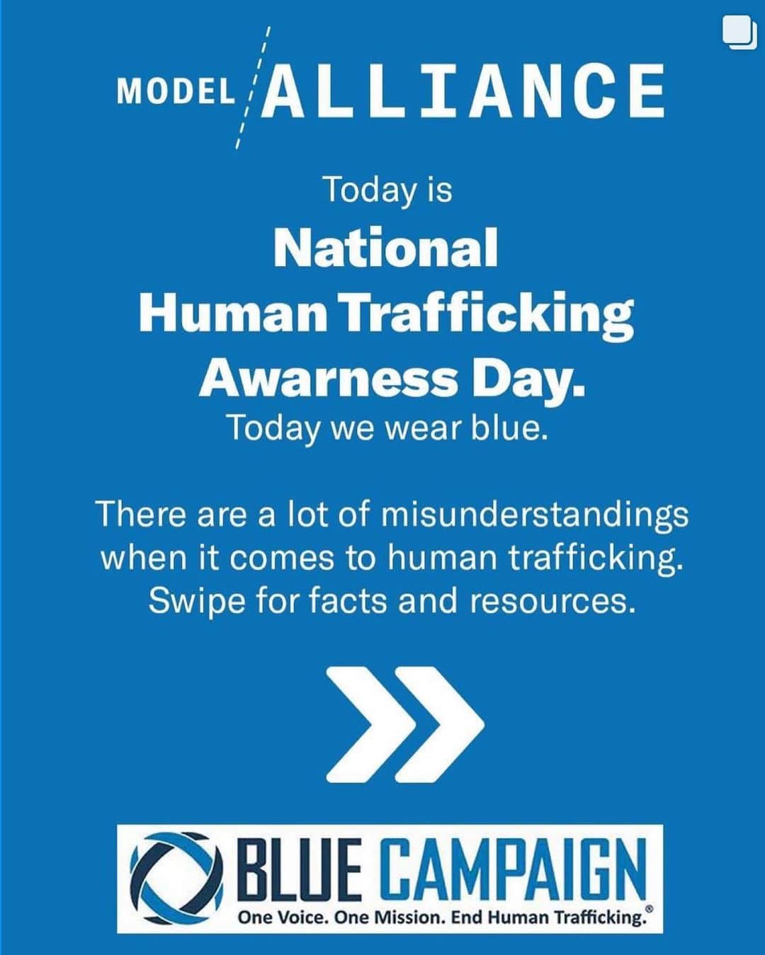 トームさんのインスタグラム写真 - (トームInstagram)「#repost @modelallianceny Today, we wear blue for National Human Trafficking Awareness Day. Human trafficking is all too common in the fashion industry, impacting apparel workers and models both domestically and globally. If you or someone you know may have been a victim of human trafficking, you can reach out to MA Support: support@modelalliance.org.   Learn more about #WearBlueDay and get involved at @dhsbluecampaign (see last 2 slides)  . Incidentally, I bought this shirt in #India from an sustainable ethical feminist brand that does it’s part to fight #humantrafficking Support them too if you can!  . @sadhna_womenhandicrafts  .  Sadhna was established in 1988 to provide alternative incomes for women in Udaipur’s rural, tribal and urban slum belts. As these communities were not dependent on agriculture, handicraft was chosen to be introduced to them. SADHNA taught Patchwork, Appliqué and Tanka embroidery skills to the women for them to earn a secure living. Today, SADHNA provides continuous training to women artisans to improve their skills, a support network to them in their villages and a respectable position in their family and society.  Transition to a Social Enterprise: SADHNA has its roots in Seva Mandir, a leading development organization based in Udaipur. It was registered as an independent Mutual Benefit Trust in 2004 to ensure SADHNA’s transformation into a self- sufficient, small- scale unit for production of handcrafted products owned by its artisan members. Having started with 15 women, Sadhna today prides itself of being a 714 member family. There are 43 groups spread over 16 locations in and around Udaipur city and each group comprises of 10-20 artisans. Sadhna’s artisans create exquisite and exceptional textile products with their signature handwork and appliqué in kurtas, sarees, home furnishings and accessories. All products sold by Sadhna hold the authentic ‘CraftMark’ certification. . #nationalhumantraffickingawarenessmonth」1月12日 8時07分 - tomenyc