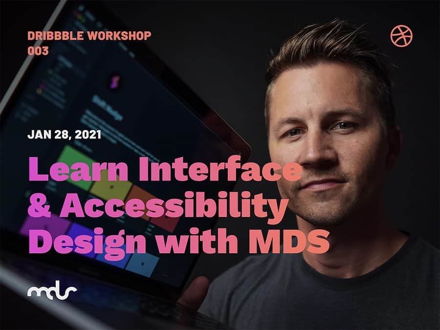 Dribbbleさんのインスタグラム写真 - (DribbbleInstagram)「Howdy, Dribbblers!  Did you know we’re hosting a live Dribbble Workshop with our good buddy Matt D. Smith? You heard right—Matt’s joining us to give two interactive workshop sessions on January 28: “Designing Beautiful Interfaces” and “Designing for Accessibility.” Two important topics which MDS will take you through, leaving you with actionable takeaways to make your design work better and more inclusive.   In case you don’t know @mds — or his incredible work— you need to, friends. In addition to leading projects for clients all over the globe through his eponymous Studio MDS, Matt’s lectured at universities and design conferences across America—including taking the main stage at our very own Hang Time NYC event. (The crowd went wild, btw.)  Matt’s also created the Float Label pattern, an interface element used in a litany of design systems you probably encounter daily. He’s also developed the Contrast accessibility app for the Mac, as well as the Flowkit component library, which empowers designers to craft user flows right within their go-to design tools.   In essence, MDS in not just an incredible designer, but one who also crafts tools which help *other* designers do their best work. In that same spirit, Matt’s latest launch —@shiftnudge — is a comprehensive online course collection to educate and inspire the next generation of interface designers.  Scroll through here to find a sampling of MDS’ work on Dribbble, and be sure to join us on January 28 for an incredible day of design learning. You can grab your tickets (they’re going fast!) and learn more about MDS by following the link in our bio. Check it out!   🙌 🙌 🙌  #mds #mattdsmith #design #ux #uxdesign #ui #uidesign #dribbble #workshops #designworkshops #designers #typography #interfaces #interfacedesign #learning #type #designcommunity #learning」1月12日 8時11分 - dribbble