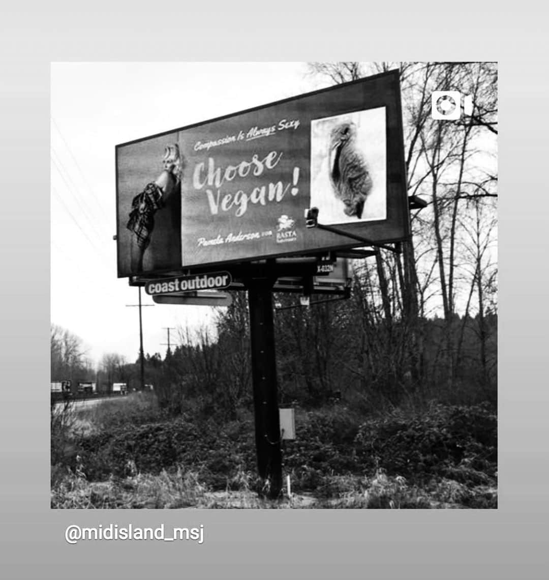 パメラ・アンダーソンのインスタグラム：「@rastasanctuary “As a life long advocate for animals, starting here on Vancouver Island  as a little girl ..  I am honored to support RASTA - (rescue and sanctuary for threatened animals) A sanctuary that allows threatened animals to live in community and be happy and safe together -  I’ve visited many sanctuaries around the world  and I was proud to find a sincere sanctuary  close to home..  My family loves to visit and volunteer regularly -  In times like these we can’t forget  that “peace starts on our plate” -  and that “pandemics are caused by eating animals” - slaughterhouses,  international animal abuses  are dangerous for every species,  including humans... “end speciesism”,  eat your vegetables, eat locally - support your local sanctuary -  “animals are our friends, not food”.  #choosevegan ❤️」