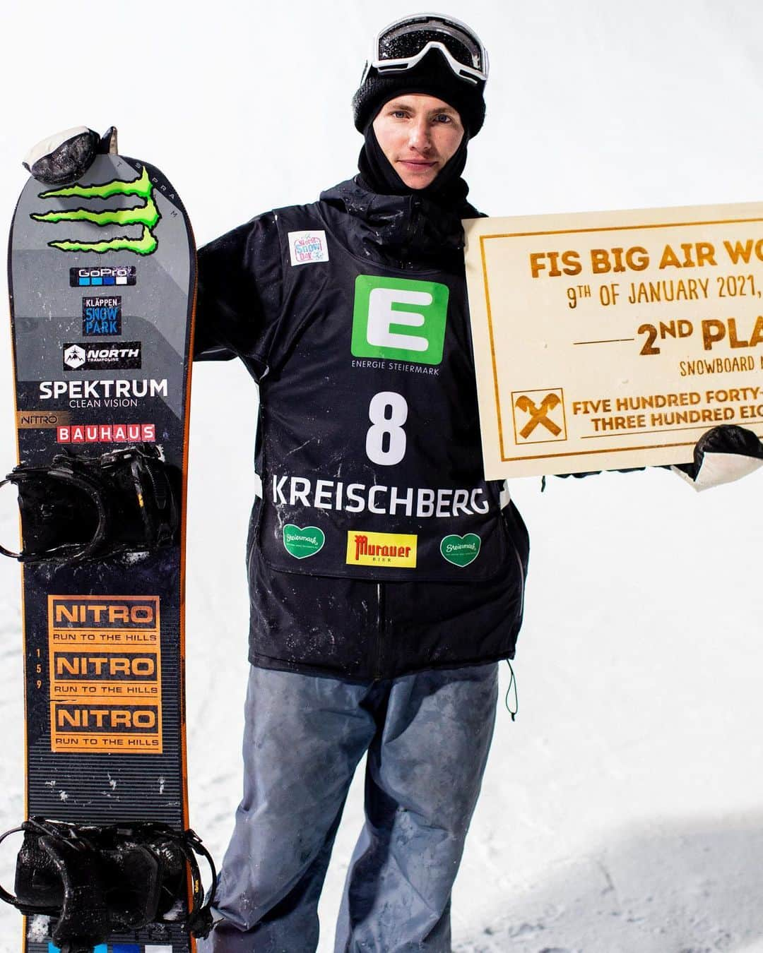 モンスターエナジーさんのインスタグラム写真 - (モンスターエナジーInstagram)「Heavy night at the Big Air World Cup season-opener! 🏆  Congratulations on your GOLD, @ZoiSynnott & @MaxParrot. 🥇 Along w/@SvenThorgren & @cocomonsan taking SILVER. 🥈  #Snow #Snowboard #Snowboarding #Mountains #Winter #MonsterEnergy」1月12日 8時28分 - monsterenergy