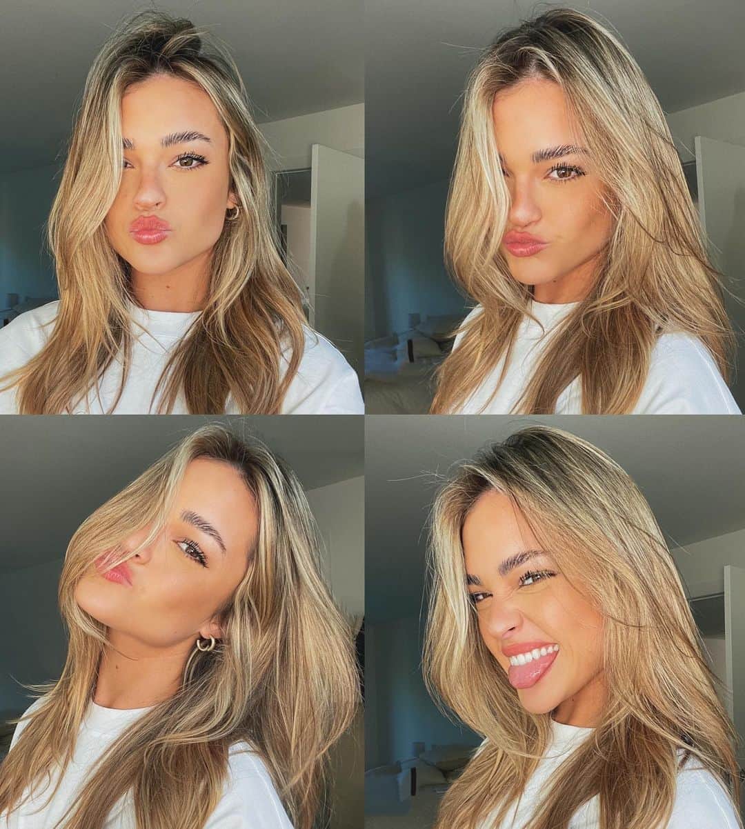 ヴェール・ゲンタのインスタグラム：「selfies in 2021 hit different ~ hair by @sheenon ✨」
