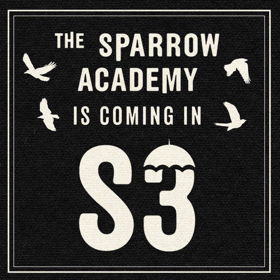 ジェラルド・ウェイのインスタグラム：「Coming in Season 3! • @umbrellaacad meet the sparrows 🐦💥」