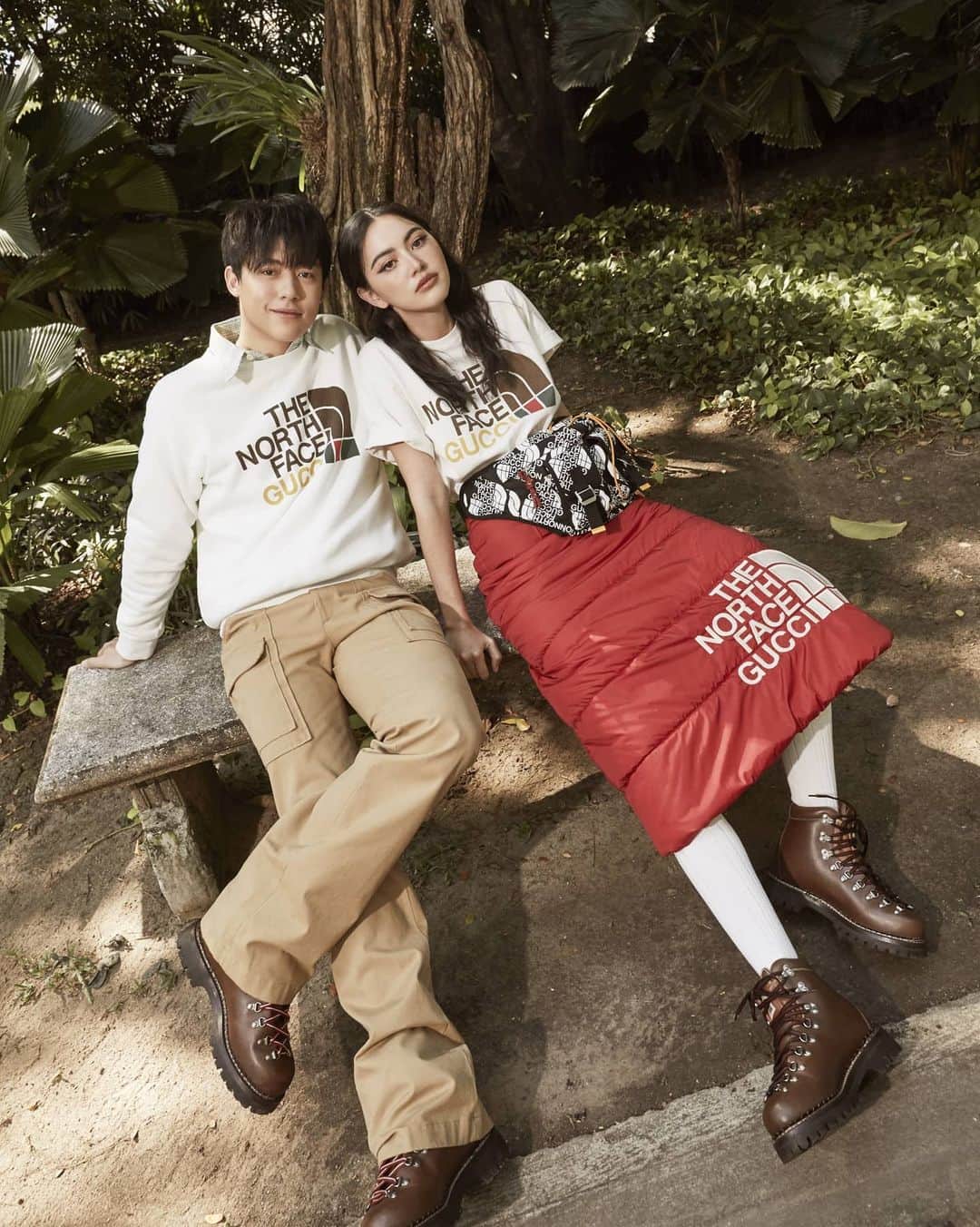 マイ・ダーウィカーさんのインスタグラム写真 - (マイ・ダーウィカーInstagram)「🐒🏞️🌴🌿🌳  #TheNorthFacexGucci #Gucci」1月12日 10時54分 - davikah